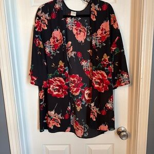 Floral cardigan